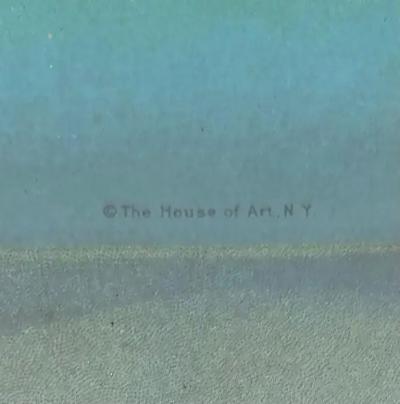 Maxfield Parrish Maxfield Parrish Iconic Art Deco Original 1923 Print Daybreak 