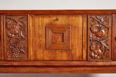 Maxime Old 1940s Italian Carved Sideboard