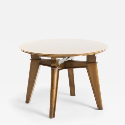 Maxime Old Art Deco Oak Side Table