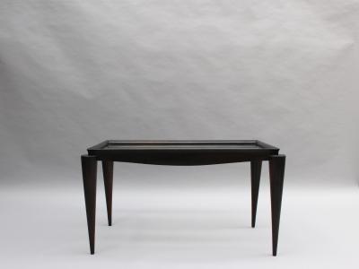 Maxime Old Fine French Art Deco Lacquered Coffee Table by Maxime Old