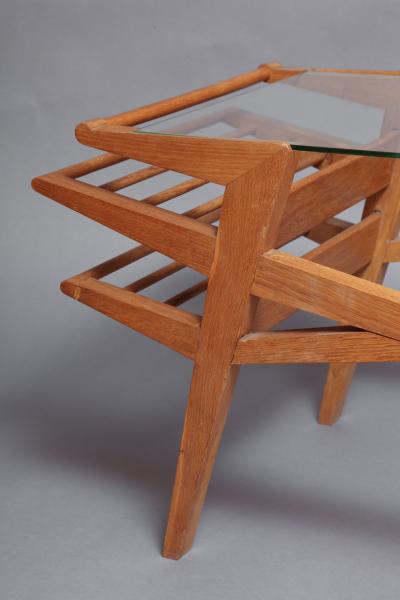 Maxime Old Maxime Old 1950s Oak Coffee Table