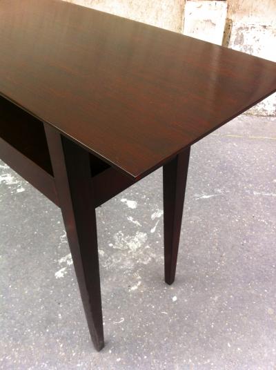 Maxime Old Maxime Old Superb Design Wood Console with 3 Front Drawers