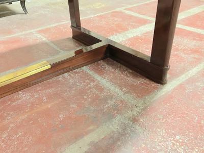 Maxime Old Maxime Old attributed refined Art Deco desk with side shelves