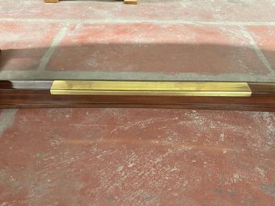 Maxime Old Maxime Old attributed refined Art Deco desk with side shelves