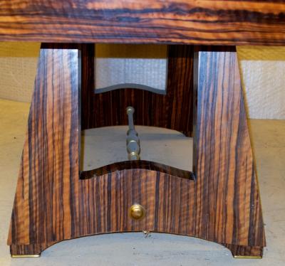 Maxime Old Maxime Old macassar ebony and bronze dining table