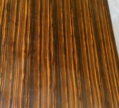 Maxime Old Maxime Old macassar ebony and bronze dining table