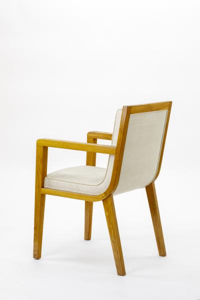 Maxime Old Maxime Old pair of refined oak arm chairs