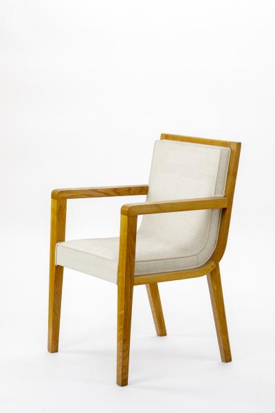 Maxime Old Maxime Old pair of refined oak arm chairs