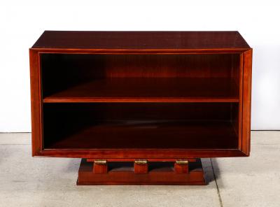 Maxime Old Pair of Mahogany End Tables