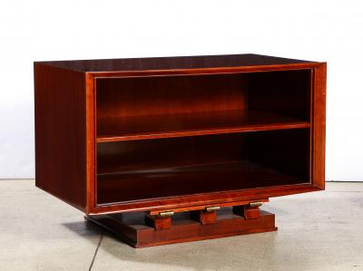 Maxime Old Pair of Mahogany End Tables