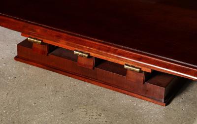 Maxime Old Pair of Mahogany End Tables