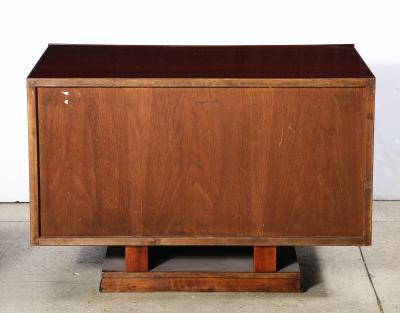 Maxime Old Pair of Mahogany and Gilt Bronze Nightstands or Side Cabinets by Maxime Old