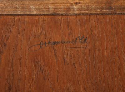 Maxime Old Pair of Mahogany and Gilt Bronze Nightstands or Side Cabinets by Maxime Old