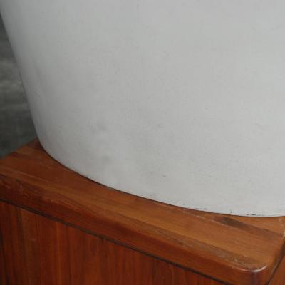 Maya Lin Maya Lin for Knoll White Stone Stool