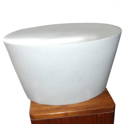 Maya Lin Maya Lin for Knoll White Stone Stool