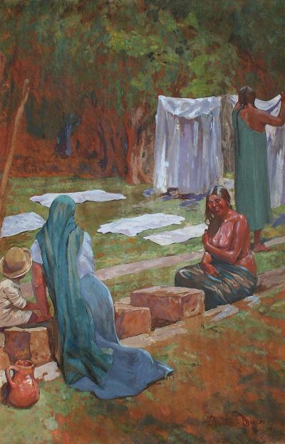 Maynard Dixon Lavanderas