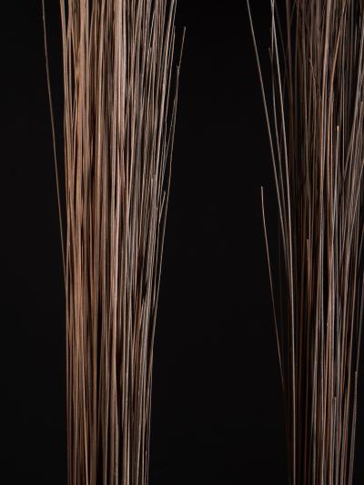 Mbole People DRC Chief Scepters Collection made of Palmtree Leaf Midribs