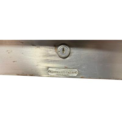 McDowell Craig Vintage Mid Century Modern Metal Tanker Desk Chair