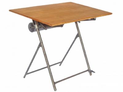 Mechanical Drafting Table And Stool
