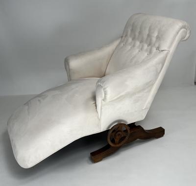 Mechanical Napoleon III Lounge Chaise