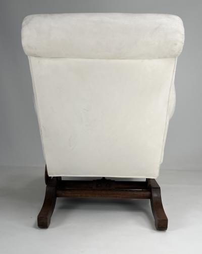 Mechanical Napoleon III Lounge Chaise