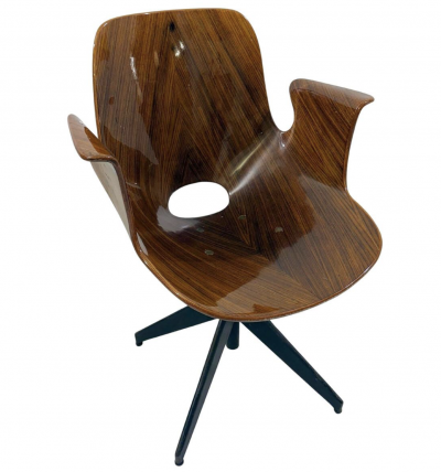 Medea Desk Chair by Vittorio Nobili for Fratelli Tagliablue Italy 1950s