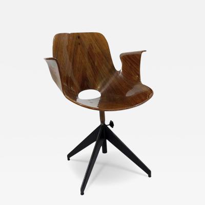 Medea Desk Chair by Vittorio Nobili for Fratelli Tagliablue Italy 1950s