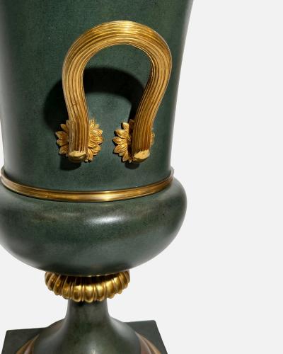 Medici style Empire vase lamp France circa 1940