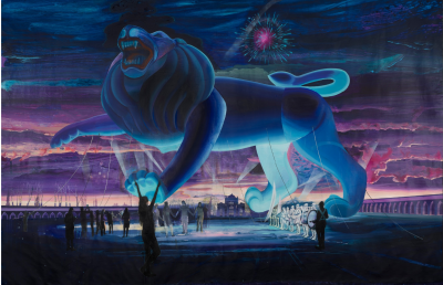 Mehdi Farhadian Inflated Lion 2018