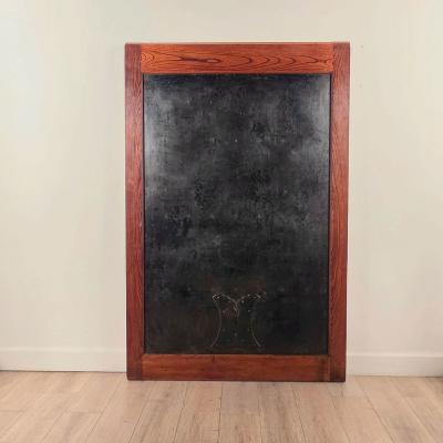 Meiji Period Keyaki Wood Warehouse Door inset with Iron Japan circa 1880