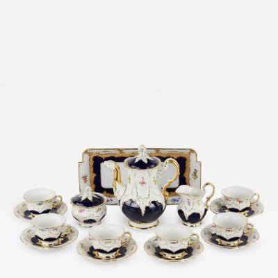 Meissen B Form Coffee Service For Six Germany Meissen 20th Century