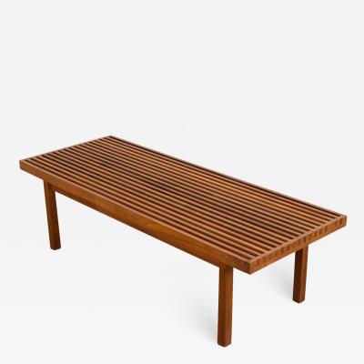 Mel Smilow Compact Slatted Bench