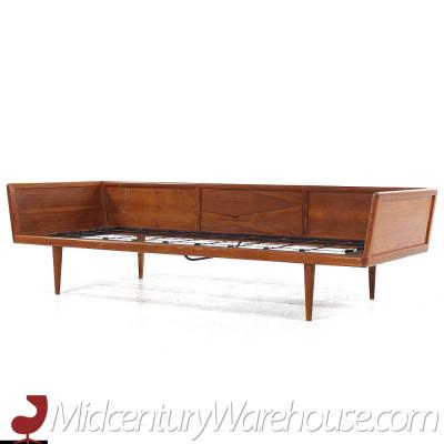 Mel Smilow Mel Smilow Mid Century Walnut Case Sofa