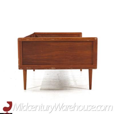 Mel Smilow Mel Smilow Mid Century Walnut Case Sofa