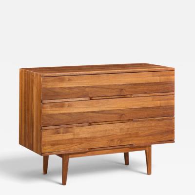 Mel Smilow Mel Smilow Mid Century Walnut Chest of Drawers Dresser