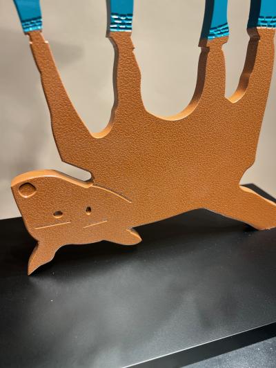 Melanie A Yazzie Animal Stack They Help Each Other