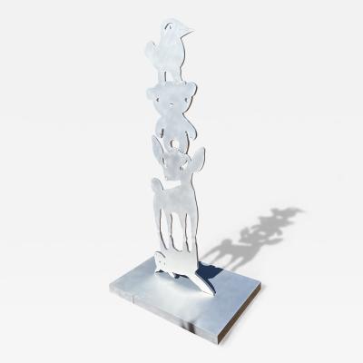 Melanie A Yazzie Animal Stack They Help Each Other