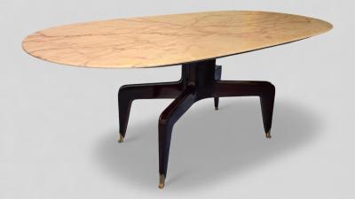 Melchiorre Bega Italian Mid Century Marble Dining Table attributed to Melchiorre Bega 1950s