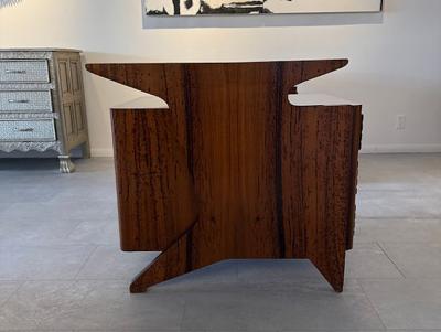 Melchiorre Bega Italian Modern Rosewood and Mahogany Desk 1950s Melchiorre Bega