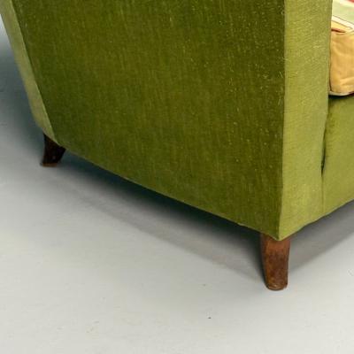 Melchiorre Bega Melchiorre Bega Attr Italian Mid Century Modern Oversized Lounge Chair 1950s