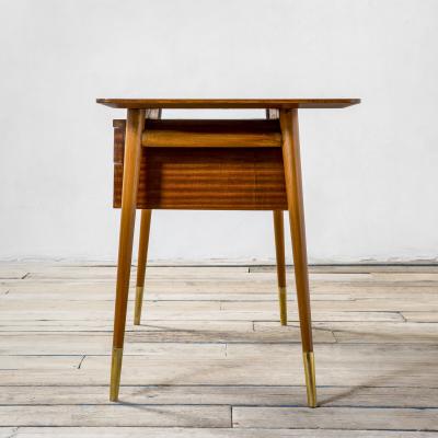 Melchiorre Bega Melchiorre Bega Desk with wooden structure drawers Brass details