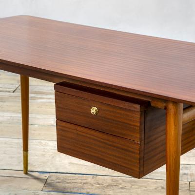 Melchiorre Bega Melchiorre Bega Desk with wooden structure drawers Brass details
