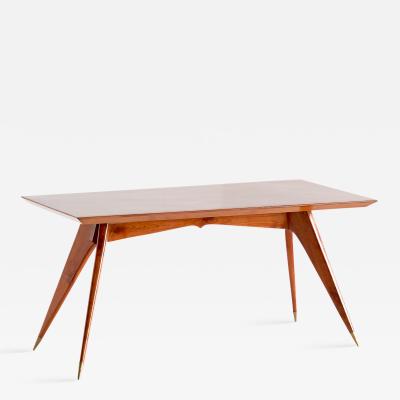 Melchiorre Bega Melchiorre Bega Dining Table in Walnut Italy 1950s