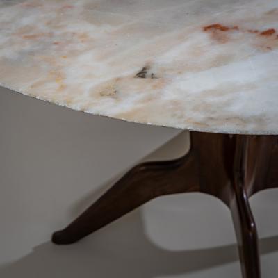 Melchiorre Bega Sculptural Center Dining Table by Melchiorre Bega Italy Mid 20th Century