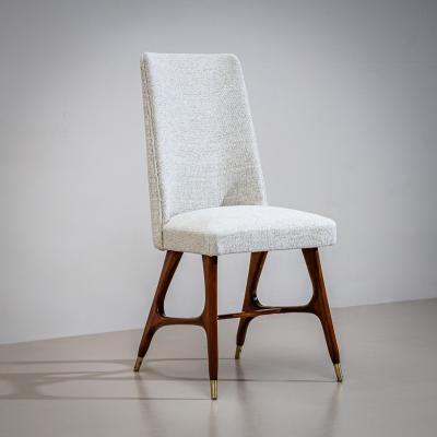 Melchiorre Bega Set of Six Side Chairs attributed to Melchiorre Bega 1898 1976 Italy 1950s