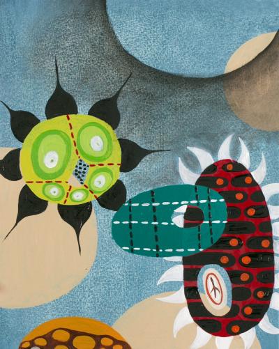 Melinda Hackett Melinda Hackett Small Sea Garden 20 2016