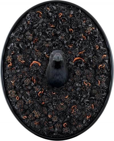 Melis Buyruk The Crow Symbol of Longing for Immortality 2024
