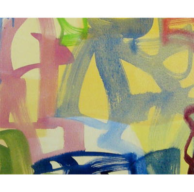 Melissa Meyer Vernal Abstract Expressionism painting 2008