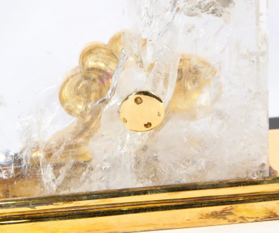 Mellerio Paris A French Gold Diamond Silver Gilt Rock Crystal Lapis Horse