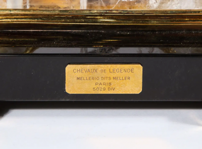 Mellerio Paris A French Gold Diamond Silver Gilt Rock Crystal Lapis Horse